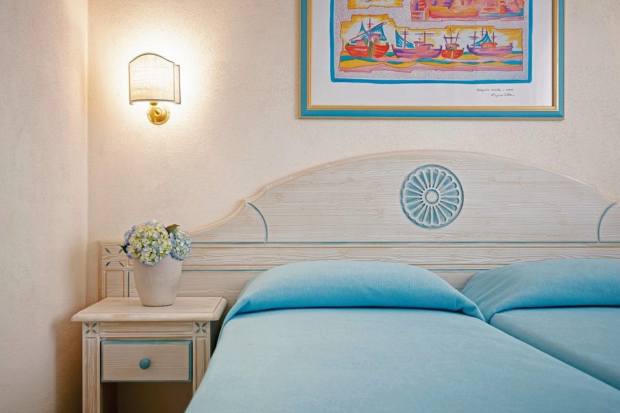 Hotel Cormorano - Wohnbeispiel Doppelzimmer Superior (Zimmercodierungen DS1 & DSM)