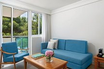 H10 Blue Mar - Wohnbeispiel Juniorsuite seitl. Meerblick (Zimmercodierung JBN)