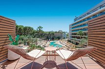 Aubamar Palma Resort - Beispiel Balkon (Zimmercodierung JD1)
