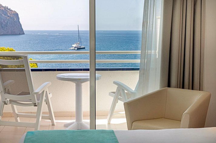 Alua Gran Camp de Mar - Wohnbeispiel Doppelzimmer Superior frontaler Meerblick My Favourite Club (Zimmercodierung DS1)