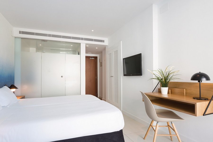 HM Tropical - Wohnbeispiel Doppelzimmer seitl. Meerblick (Zimmercodierungen D1N, D2N & DCN)