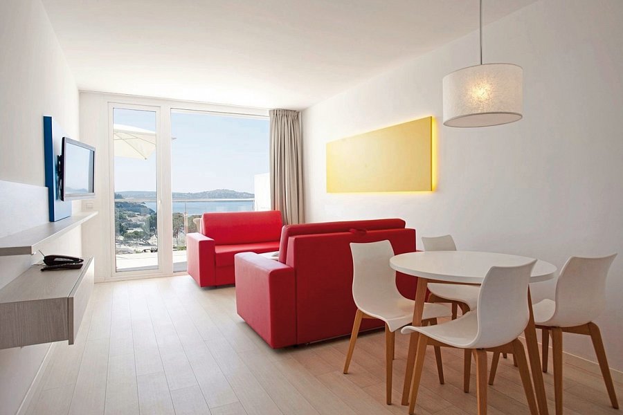 Novo Mar - Wohnbeispiel Appartement 1 Schlafzimmer Meerblick (Zimmercodierung ABM)