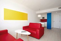 Novo Mar - Wohnbeispiel Appartement 1 Schlafzimmer Meerblick (Zimmercodierung ABM)