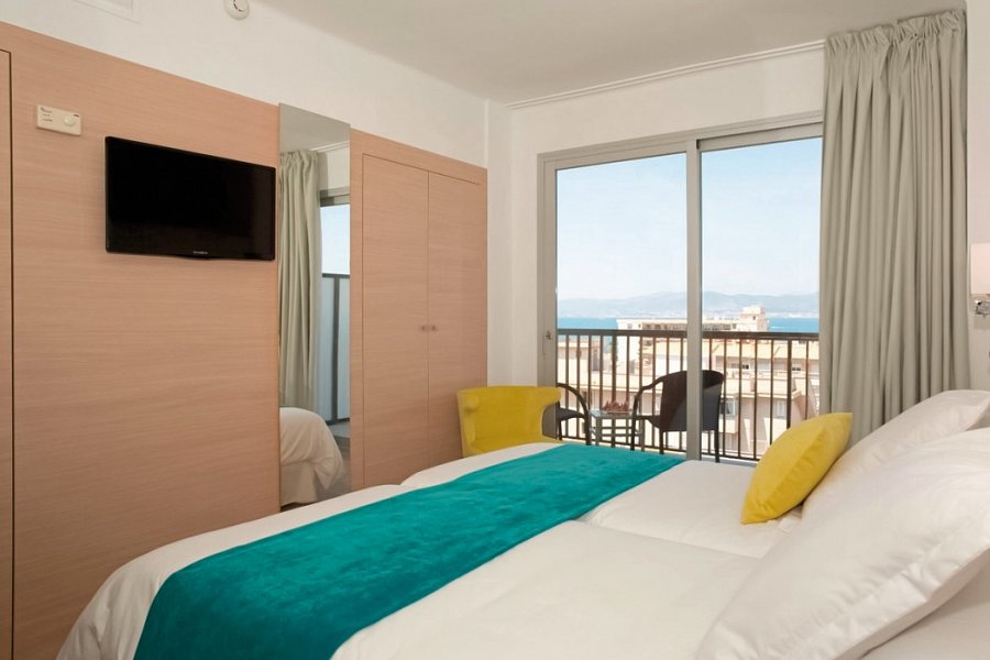 JS Palma Stay - Wohnbeispiel Doppelzimmer obere Etagen (Zimmercodierung DBD)
