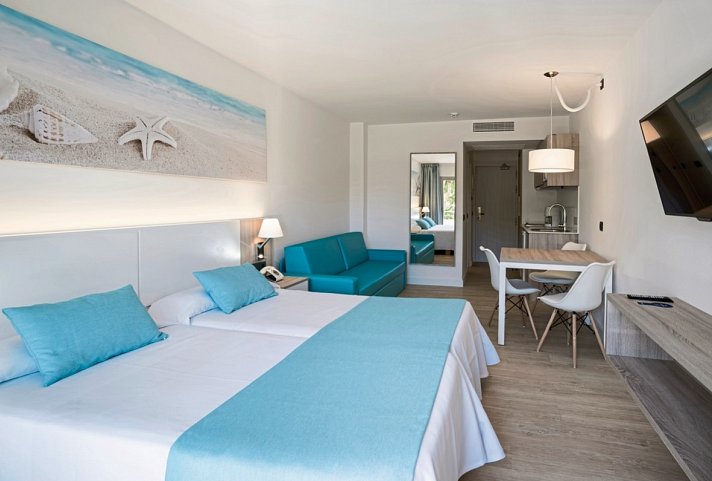 THB Guya Playa - Wohnbeispiel Studio (Zimmercodierungen SB1 & SC1)