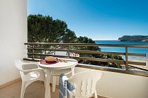 Vibra Beverly Playa - Wohnbeispiel Doppelzimmer seitl. Meerblick (Zimmercodierung DBN)