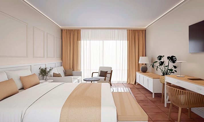 Bordoy Don Antonio - Wohnbeispiel Familienzimmer Poolblick (Zimmercodierung FBP)