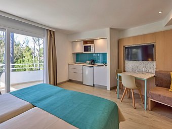 Universal Aparthotel Elisa - Wohnbeispiel Studio (Zimmercodierung SB1)