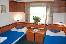Botel Admiral - Wohnbeispiel Doppelzimmer Standard (Zimmercodierung DG1)