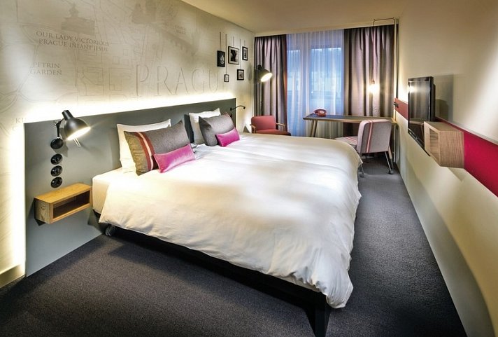 Hotel PULSE8 - Wohnbeispiel Doppelzimmer Standard (Zimmercodierungen DG1 & DX1)
