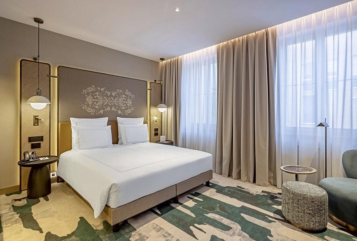 Swissotel Marianske Lazne - Wohnbeispiel Doppelzimmer Swiss Advantage (Zimmercodierungen DB1 & DB2)