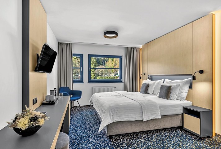 Resort Spindl Hotel & Aquapark - Wohnbeispiel Doppelzimmer Superior (Zimmercodierungen DS3 & DS4)