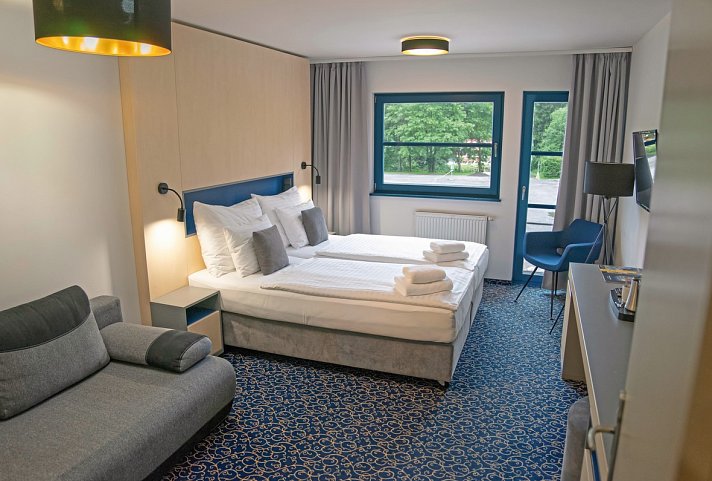 Resort Spindl - Wohnbeispiel Doppelzimmer Superior (Zimmercodierungen DS3 & DS4)