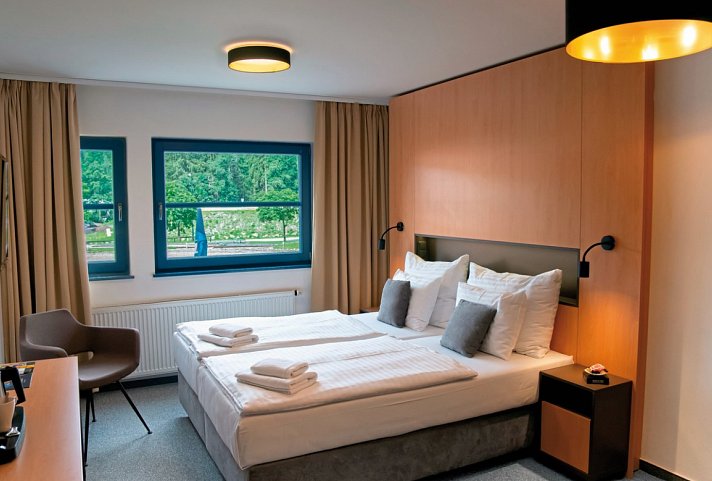 Resort Spindl - Wohnbeispiel Doppelzimmer Superior (Zimmercodierungen DS3 & DS4)