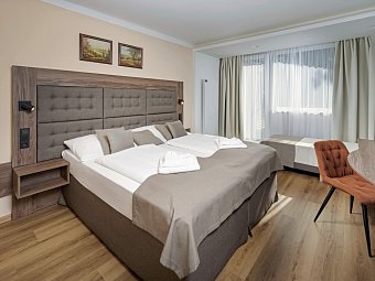 Wellness Hotel Astra - Wohnbeispel Doppelzimmer Comfort mit Balkon (Zimmercodierung DF1)