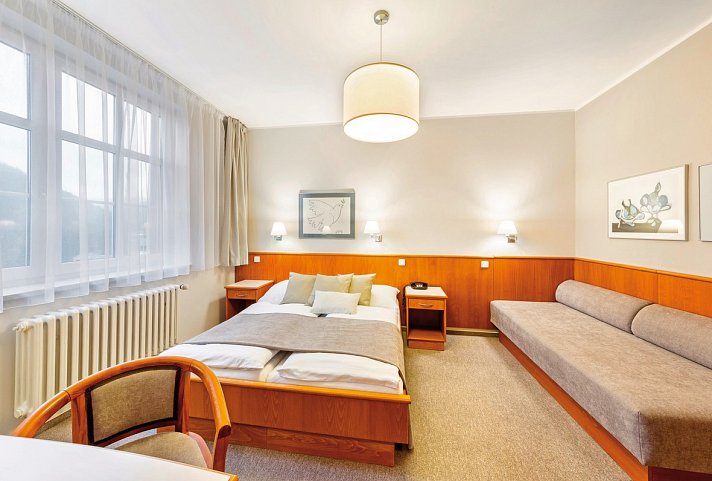 Hotel Snezka - Wohnbeispiel Doppelzimmer Standard (Zimmercodierungen DE3, DG1 & DG2)