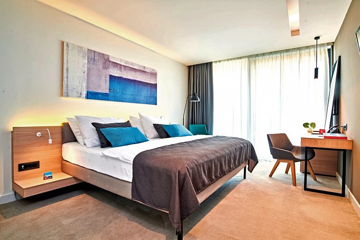 Hotel Park & Garden Suites Park Plava Laguna - Wohnbeispiel Familienzimmer Komfort Meerseite (Zimmercodierung FFC)
