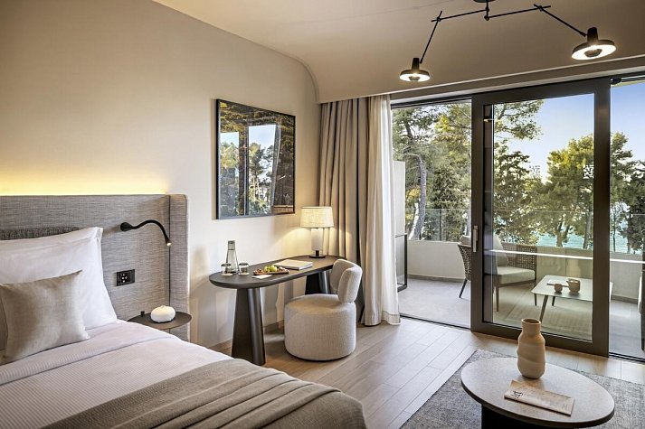 Pical Suites Valamar Collection - Wohnbeispiel V Level Suite für 2 plus 1 Meerblick (Zimmercodierung W1M)