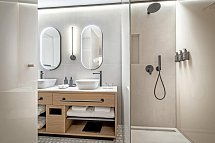 Pical Suites Valamar Collection - Beispiel Bad V Level Suite für 2 plus 1 Meerblick (Zimmercodierung W1M)
