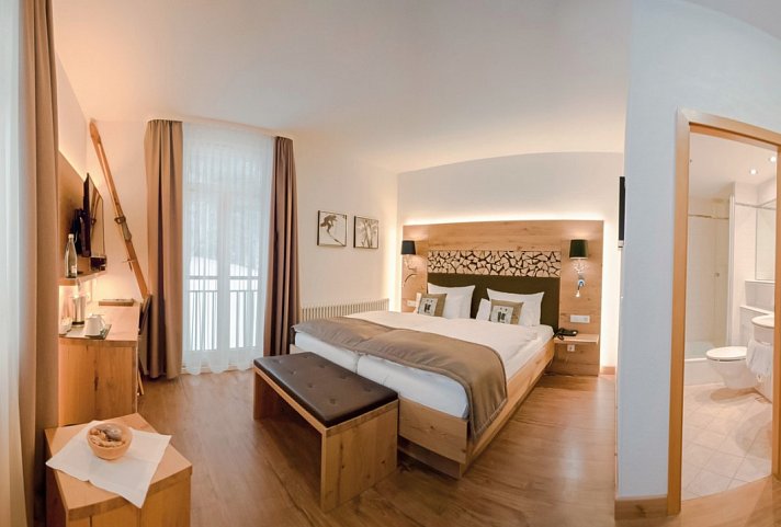 Waldhotel am Notschreipass - Wohnbeispiel Doppelzimmer Nordic (Zimmercodierung DB1)