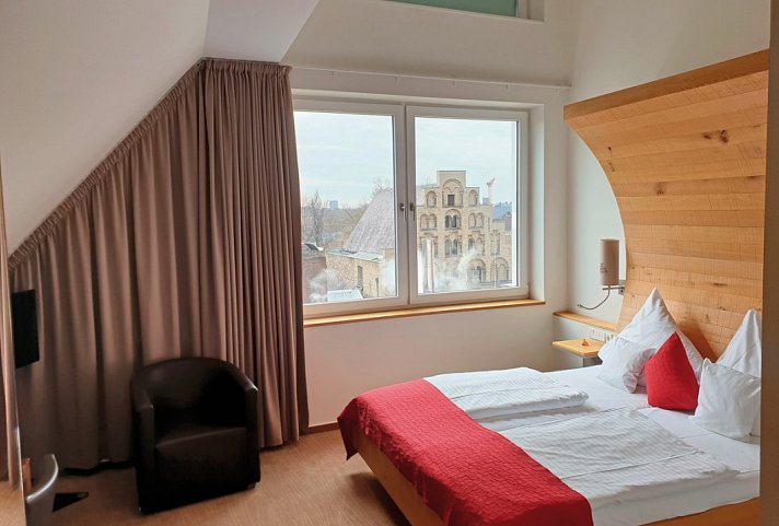 Hotel zur Malzmühle - Wohnbeispiel Doppelzimmer Standard (Zimmercodierung DG1)