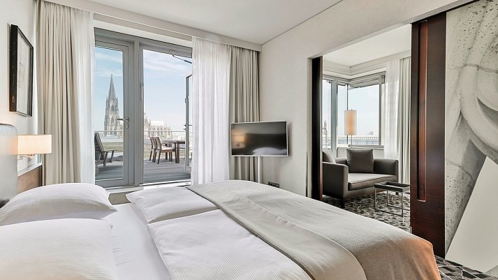 Dorint Hotel am Heumarkt Köln - Wohnbeispiel Doppelzimmer Superior (Zimmercodierung DS1)