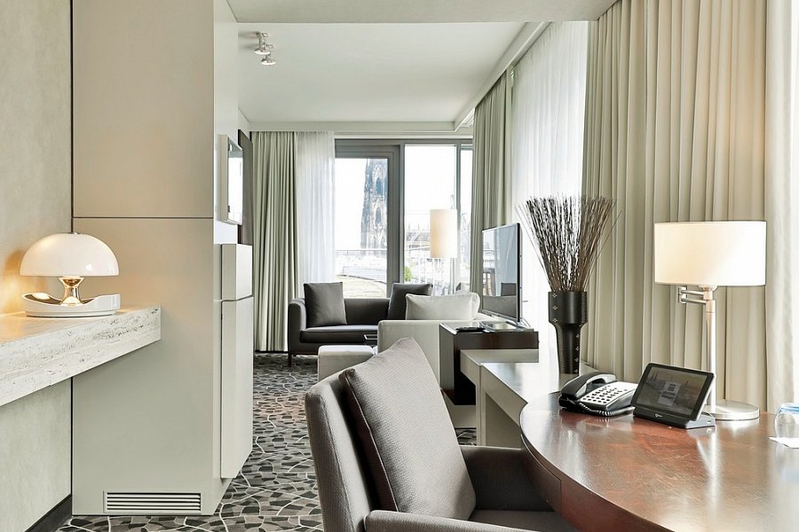 Dorint Hotel am Heumarkt Köln - Wohnbeispiel Doppelzimmer Superior (Zimmercodierung DS1)