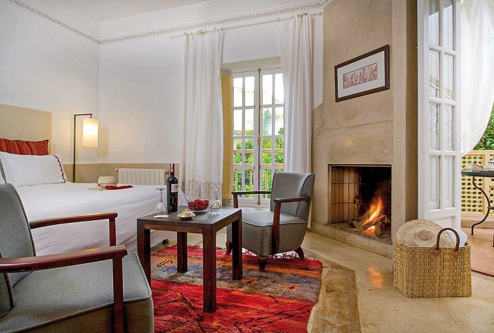 Les Jardins de la Medina - Wohnbeispiel Doppelzimmer Les Solarium (Zimmercodierung DB1)