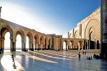Faszination aus 1001 Nacht (Privatreise ab/bis Marrakesch) - Hassan II Moschee in Casablanca
