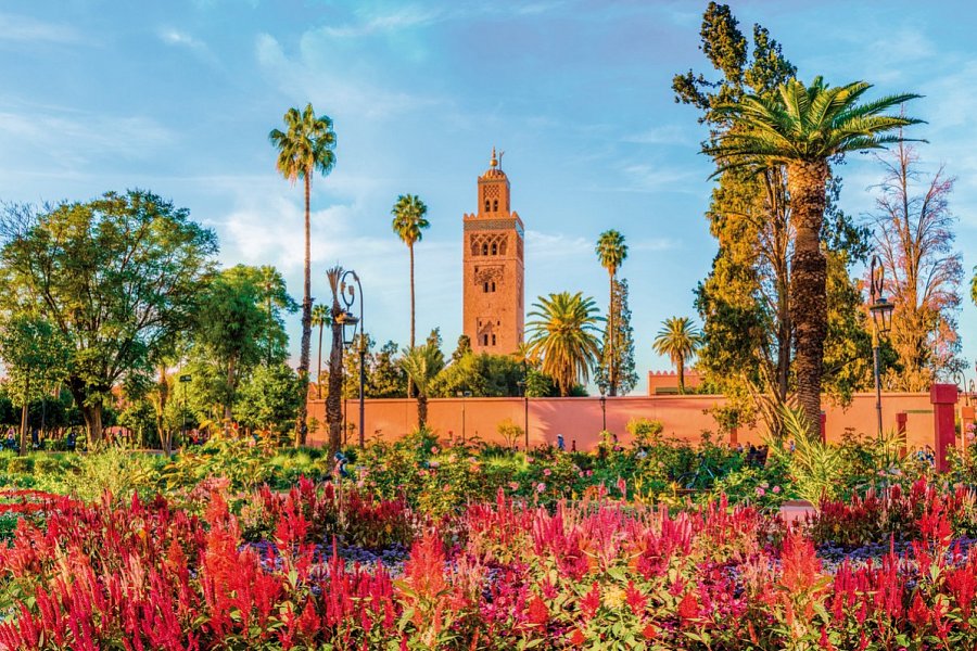 Marokko Highlights - Koutoubia-Moschee, Marrakesch