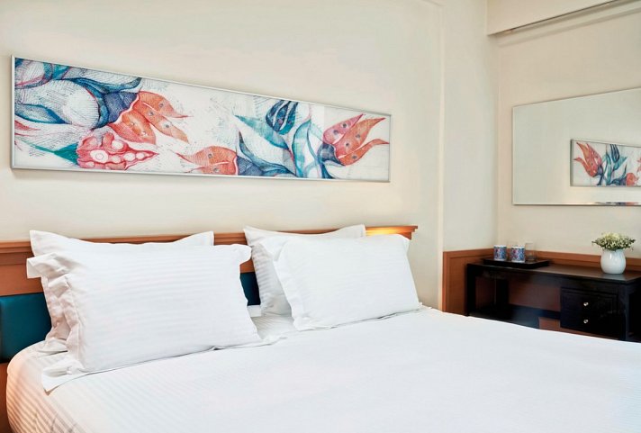 Aquamare City Beach - Wohnbeispiel Doppelzimmer (Zimmercodierung D1P)