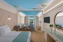 Atrium Palace Thalasso Spa Resort & Villas - Wohnbeispiel Juniorsuite Gartenblick (Zimmercodierung JBG)