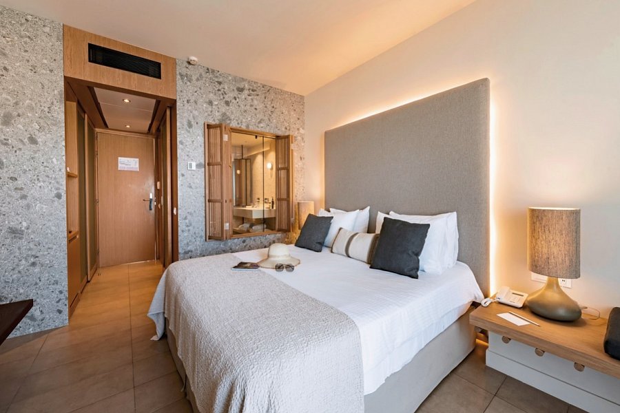 Lindos Mare - Wohnbeispiel Doppelzimmer Meerblick (Zimmercodierung DBM)