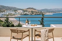 Lindos Mare - Wohnbeispiel Doppelzimmer Meerblick (Zimmercodierung DBM)