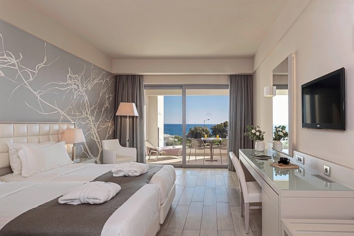 Princess Andriana Resort & Spa - Wohnbeispiel Doppelzimmer Deluxe Meerblick (Zimmercodierung DDM)