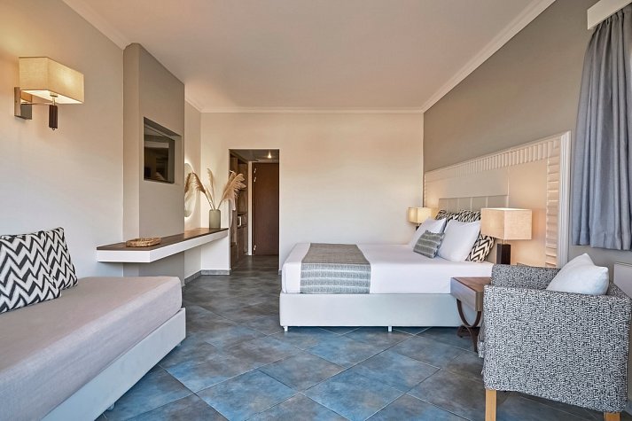 Lindos Imperial Resort & Spa - Wohnbeispiel Doppelzimmer Superior (Zimmercodierungen DSG, DP1, EB1, DSM, EBM, DSQ & DSR)