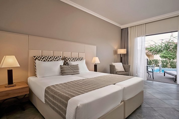 Lindos Imperial Resort & Spa - Wohnbeispiel Doppelzimmer Superior Privatpool (Zimmercodierung DSR)