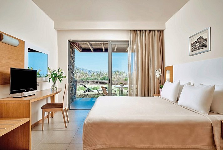 Princess Sun Hotel & Spa - Wohnbeispiel Familienzimmer Gartenblick (Zimmercodierung F1G)