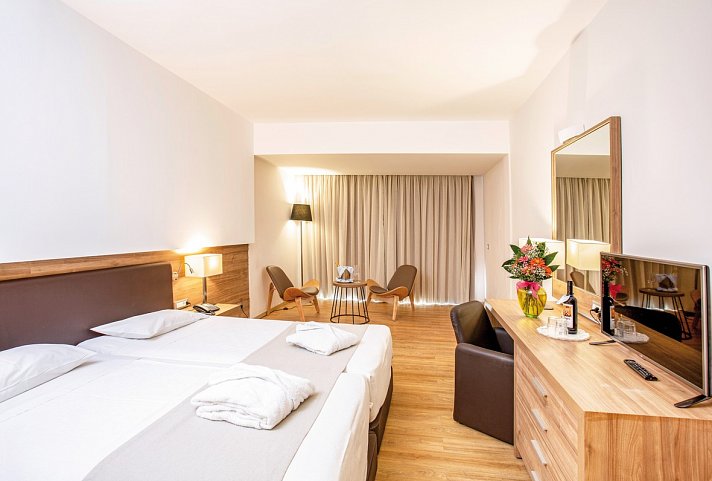 Calypso Palace - Wohnbeispiel Juniorsuite Meerblick (Zimmercodierung JBM)