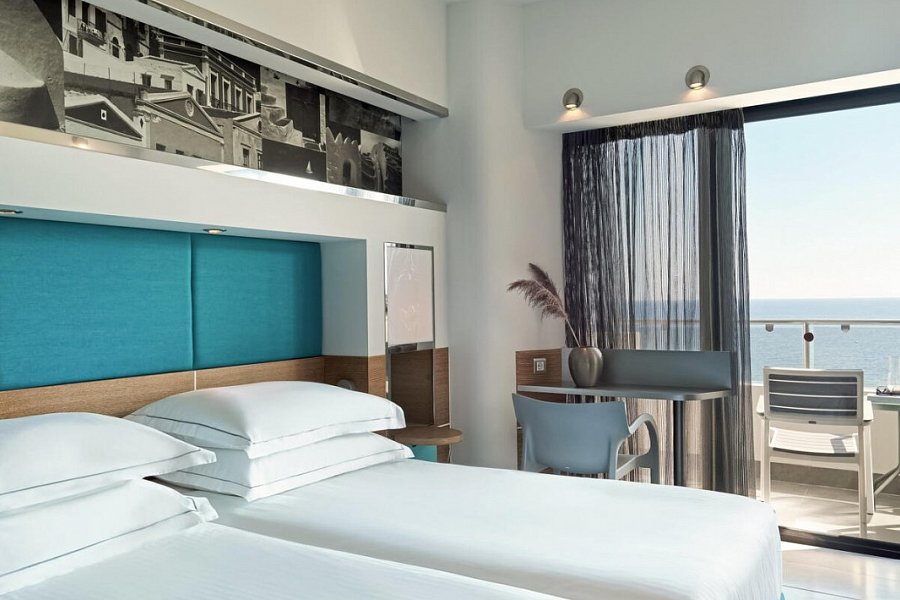 Esperos Palace Resort & Spa - Wohnbeispiel Doppelzimmer obere Etage (Zimmercodierung D1D)