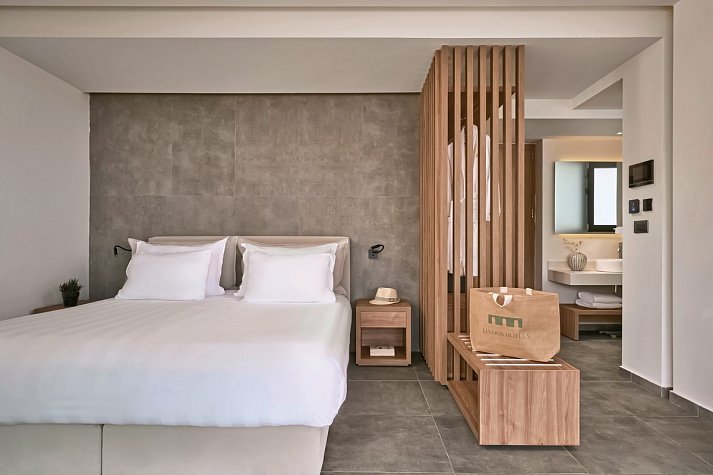 Lindos Grand Resort & Spa - Wohnbeispiel Doppelzimmer Deluxe Privatpool (Zimmercodierung DD1)