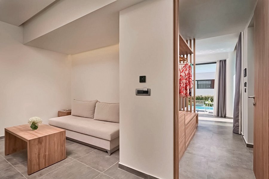 Lindos Grand Resort & Spa - Wohnbeispiel Juniorsuite Deluxe (Zimmercodierung JD2)