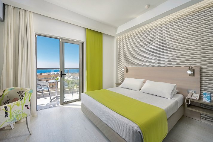 Semiramis - Wohnbeispiel Doppelzimmer Meerblick (Zimmercodierung D1M)