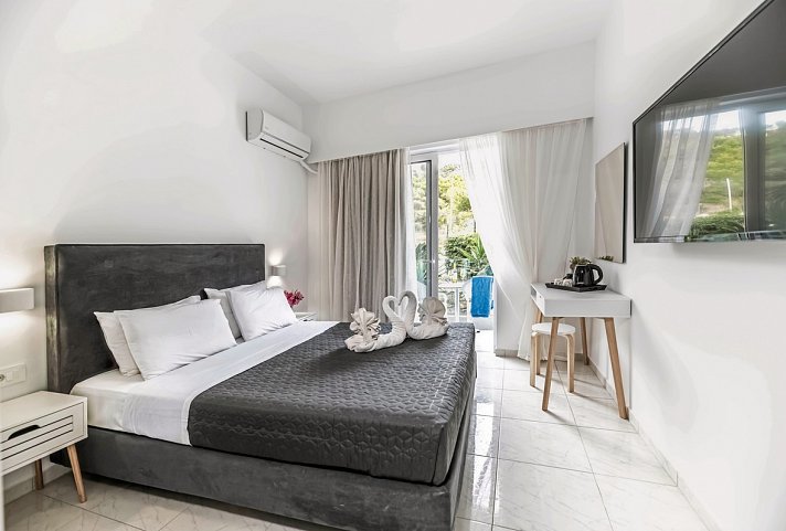 Pefkos Breeze Family Resort & Spa - Wohnbeispiel Doppelzimmer (Zimmercodierung DB1)