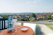Morada Resort Kühlungsborn - Wohnbeispiel Doppelzimmer Landblick (Zimmercodierung D1L)