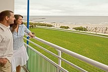 Morada Resort Kühlungsborn - Wohnbeispiel Doppelzimmer Meerblick (Zimmercodierung D1M)