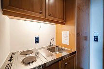 Asgard´s Strand- und Wellnesshotels (Asgard + Midgard + Meereswarte) - Wohnbeispiel Appartement 1 Schlafzimmer Seeseite (Zimmercodierung AB2)