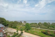 Asgard´s Strand- und Wellnesshotels (Asgard + Midgard + Meereswarte) - Beispiel Ausblick Appartement 1 Schlafzimmer Seeseite (Zimmercodierung AB2)
