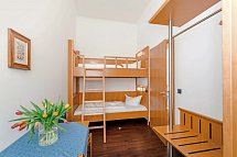 Asgard´s Strand- und Wellnesshotels (Asgard + Midgard + Meereswarte) - Wohnbeispiel Appartement 1 Schlafzimmer Waldseite mit Balkon (Zimmercodierung AB3)