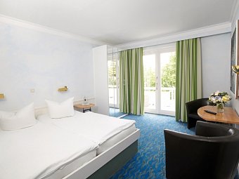 Hotel Residenz - Wohnbeispiel Doppelzimmer Komfort (Zimmercodierung DF3)
